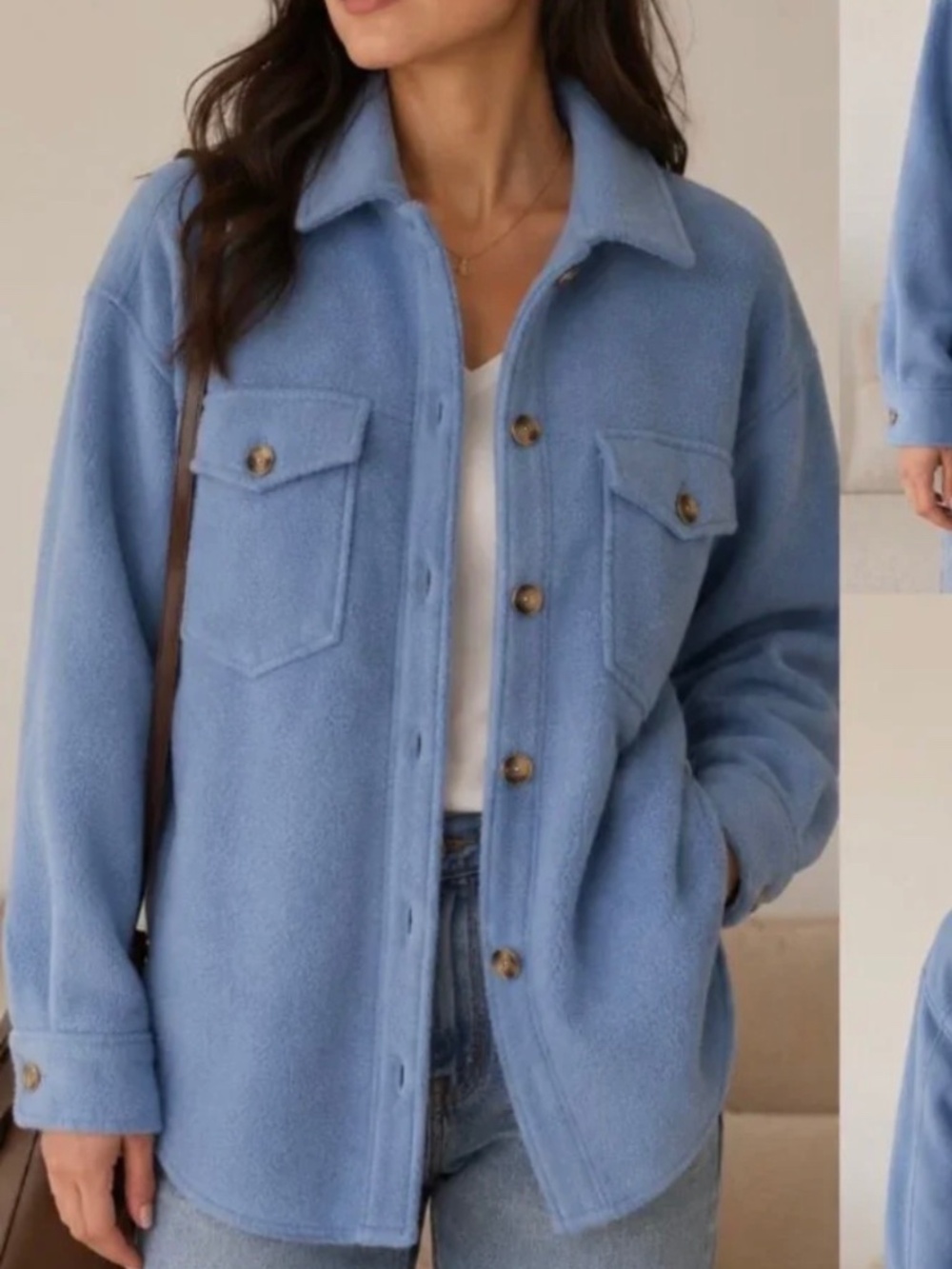 Aritzia Wilfred Free Ganna Shirt Jacket